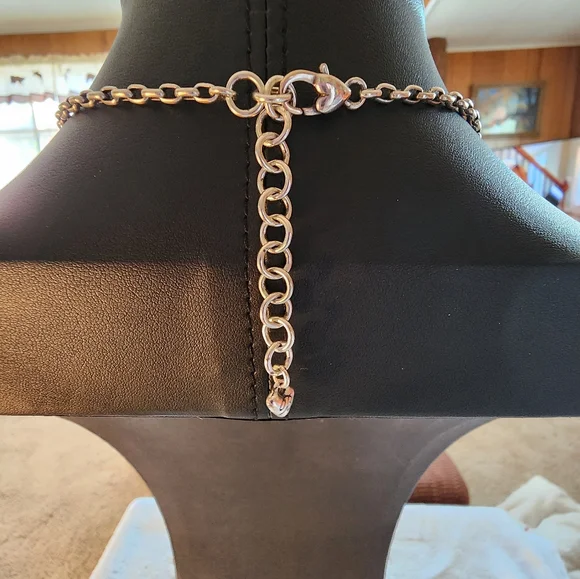 Brighton Elegant Silver Swirl Necklace - Picture 3 of 3